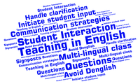 E-learning resources for teaching in English