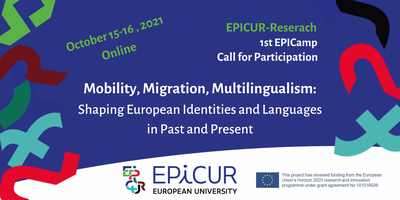 EPICUR Research startet im Oktober 2021 mit dem ersten EPICamp zu Mobilität, Migration und Mehrsprachigkeit –  Die Bewerbungsfrist endet am 15. September 2021